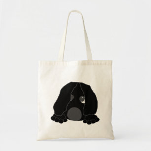 Bolsa Tote espreitando o cão de água português