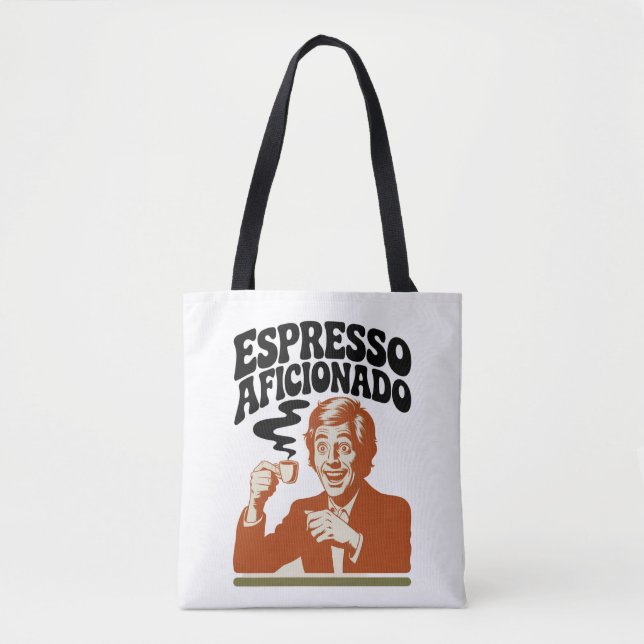 Bolsa Tote Espresso Aficionado - Java Lover (Frente)