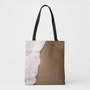 Bolsa Tote Espuma marinha na areia