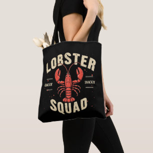 Bolsa Tote Esquadrão De Lagosta - Mergulhe No Festival De Lag