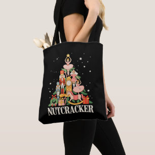 Bolsa Tote Esquadrão de Nutcracker de Natal Balé Dança Xmas