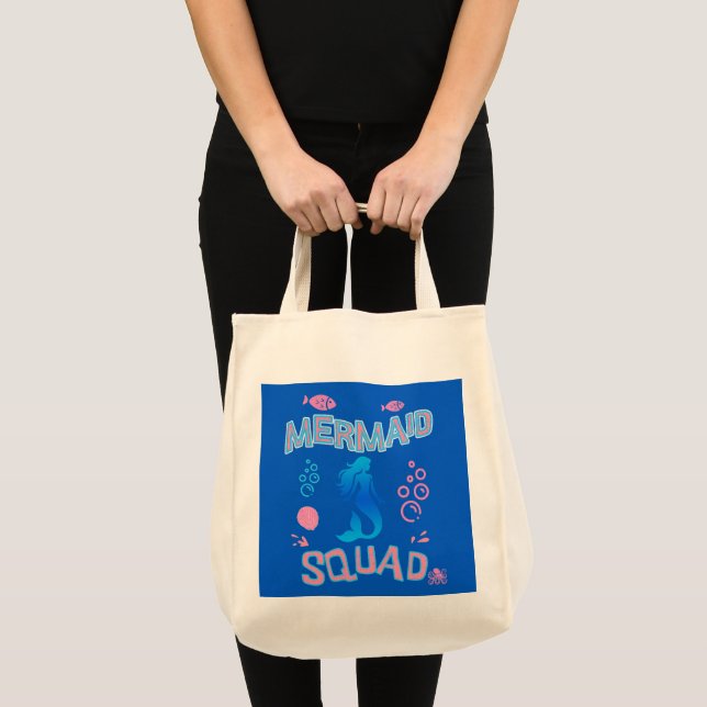 Bolsa Tote Esquadrão de Sereias (Frente (produto))