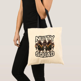 Bolsa Tote Esquadrão Maluco, Esquadrão de Lanches de Esquilo
