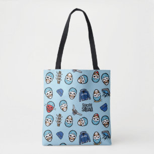 Bolsa Tote Esquadrão Suicida   Capitão Boomerang Emoji Patter