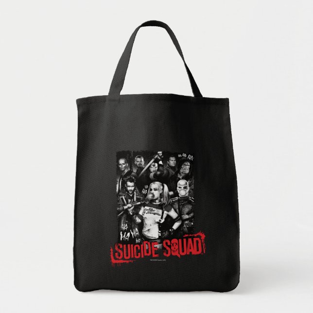 Bolsa Tote Esquadrão Suicida | Foto do grupo Grunge (Frente)