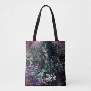 Bolsa Tote Esquadrão Suicida Grafite De Caracteres De Ench