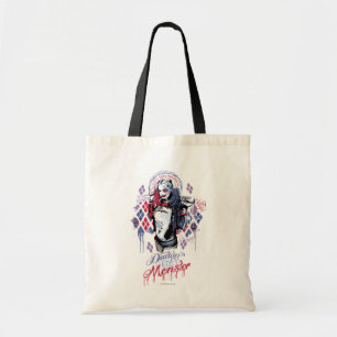 Bolsa Tote Esquadrão Suicida   Harley Quinn Grafite Incluso