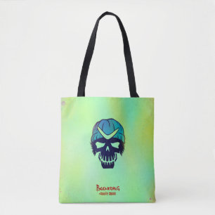 Bolsa Tote Esquadrão Suicida   Ícone Cabeça de Boomerang