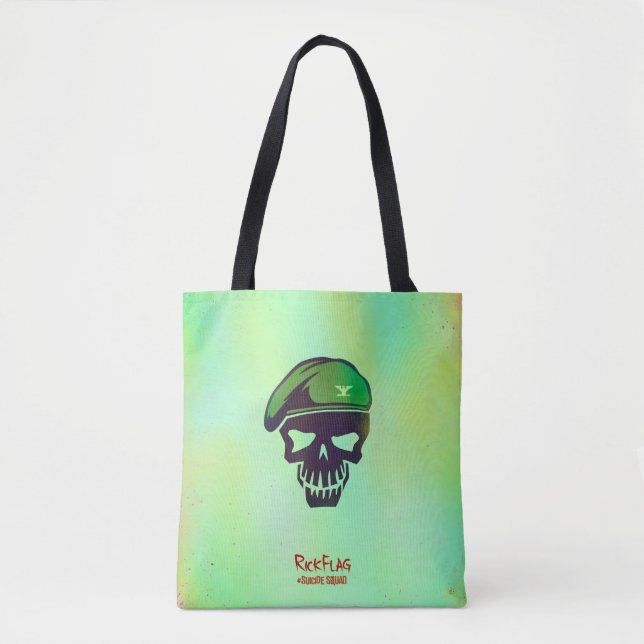 Bolsa Tote Esquadrão Suicida | Ícone Cabeçalho do Rick (Frente)