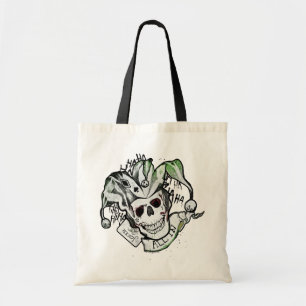 Bolsa Tote Esquadrão Suicida   Joker Skull "All In" Tattoo Ar