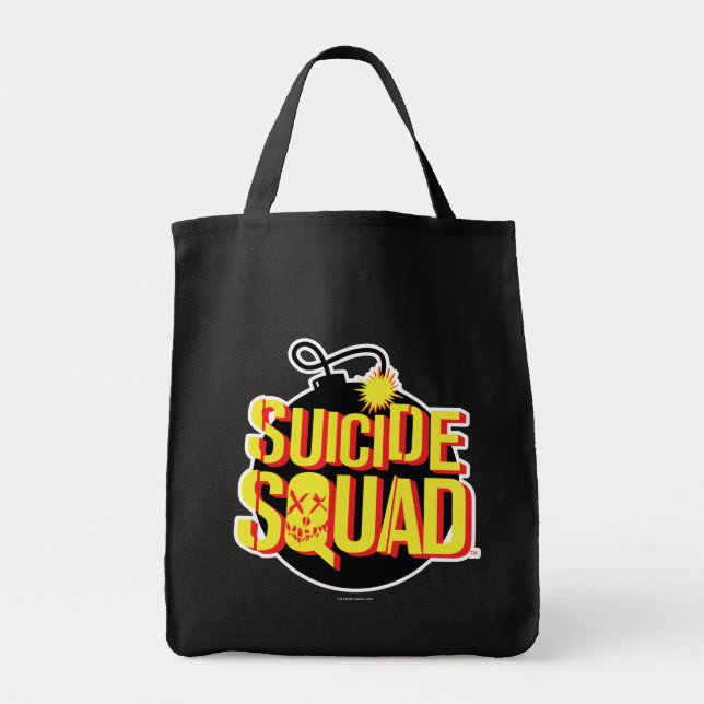 Bolsa Tote Esquadrão Suicida | Logotipo Bomba (Frente)