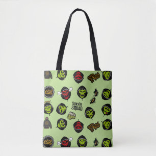 Bolsa Tote Esquadrão Suicida   Padrão de Emoji Croc da Kill
