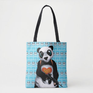 Bolsa Tote Esquadrão Suicida   Panda