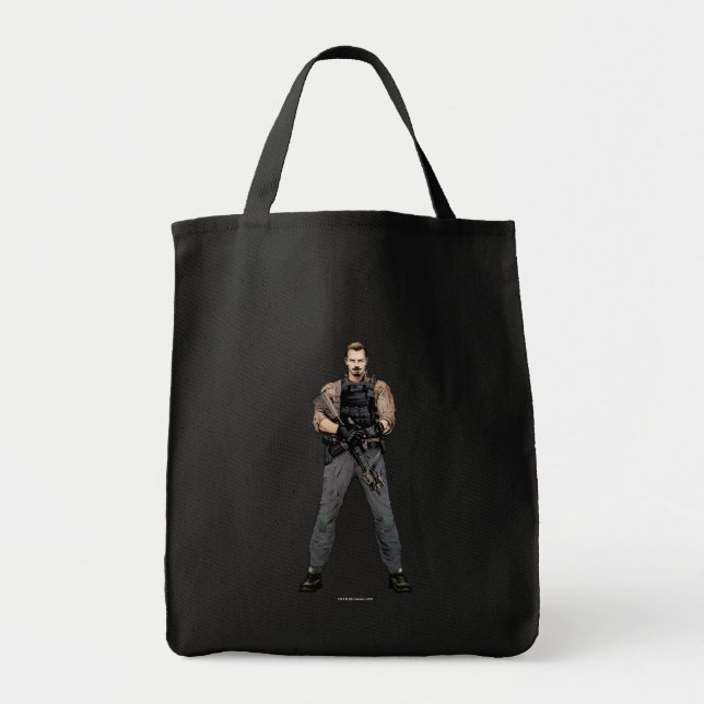 Bolsa Tote Esquadrão Suicida | Rick Flag Quic Book Art (Frente)