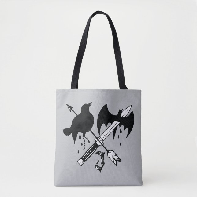 Bolsa Tote Esquadrão Suicida | Símbolo de Joker (Frente)