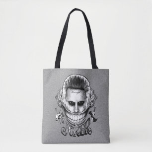 Bolsa Tote Esquadrão Suicida   Sorriso de Joker