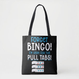 Bolsa Tote Esqueça Bingo Lucky Pull Tab