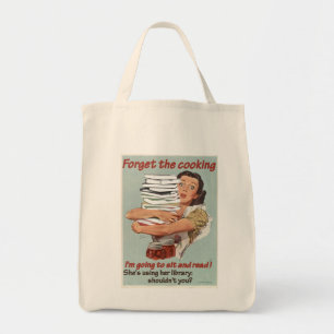 Bolsa Tote Esqueça o saco do cozinhar