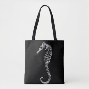 Bolsa Tote Esqueleto de Cavalo-Marinho