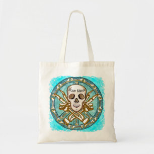 Bolsa Tote Esqueleto de Caveira da Paz