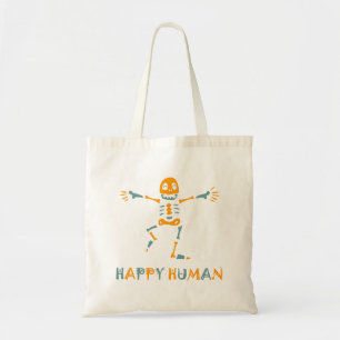 Bolsa Tote Esqueleto humano feliz
