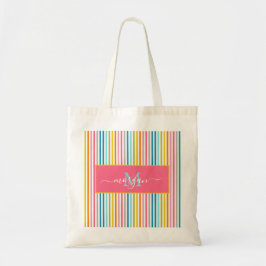 Bolsa Tote Esqui de Verão Strike Monograma Script