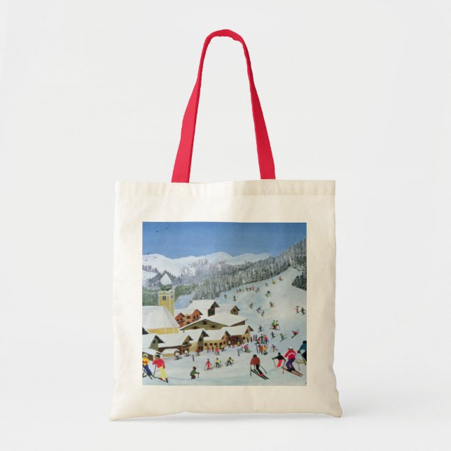 Bolsa Tote Esqui Whizzz! 1991 (Frente)