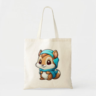 Bolsa Tote Esquilo animal adorável