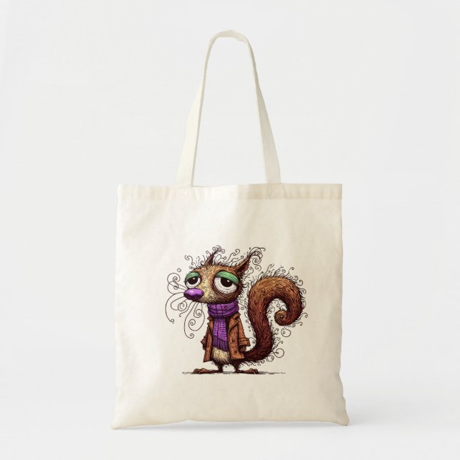 Bolsa Tote Esquilo de inverno (Frente)