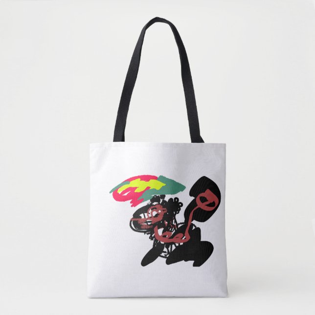 Bolsa Tote Esquilo de outono Alegria (Frente)