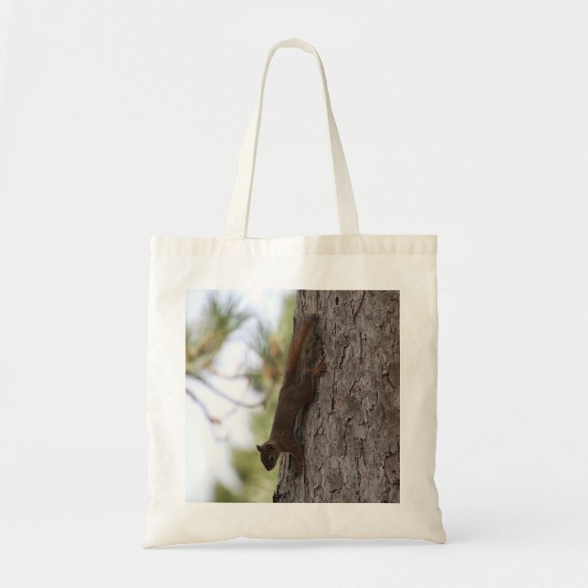 Bolsa Tote Esquilo para baixo (Frente)