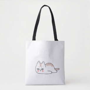 Bolsa Tote essa é a ideia horrível design de amante de gato