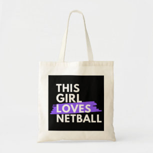 Bolsa Tote Essa garota ama o netball