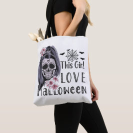 Bolsa Tote Essa Menina Adorou Halloween