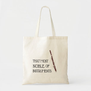 Bolsa Tote Esse o mais nobre dos instrumentos - fagote
