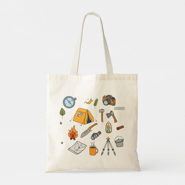 Bolsa Tote Essenciais de acampamento (Verso)
