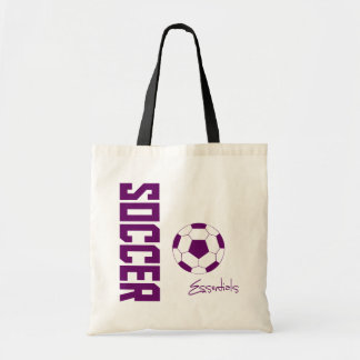 Bolsa Tote Essenciais de Futebol (roxo)