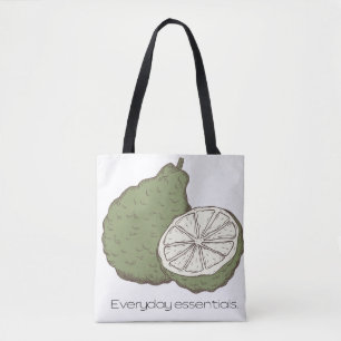 Bolsa Tote 'Essenciais Diários' Botânico Orgânico de Citrus V