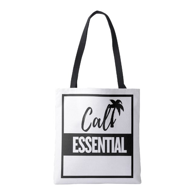 Bolsa Tote Essencial do estilo de vida californiano (California lifestyle essential tote bag)