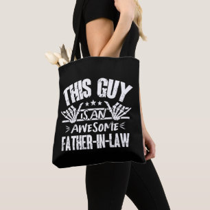 Bolsa Tote Esta Cara É Um Incrível Dia de os pais Do Pai-Em-L