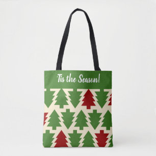 Bolsa Tote 'Esta é a época do Natal Comprando Totebag