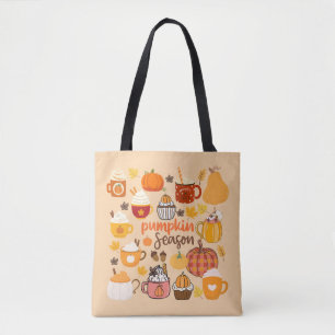 Bolsa Tote Estação de Abóbora Separada