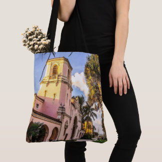 Bolsa Tote Estação de Comboio Tropical