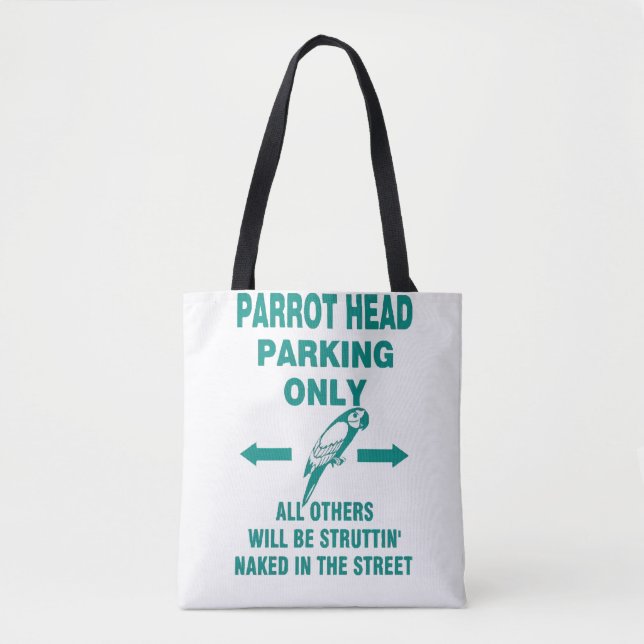Bolsa Tote Estacionar apenas (Frente)