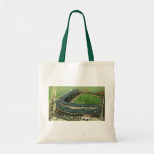 Bolsa Tote Estádio de Beisebol Esportivo Vintage, Vista Aérea