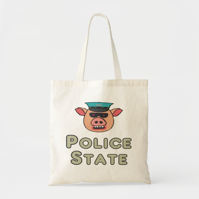 Bolsa Tote Estado da Polícia (Frente)