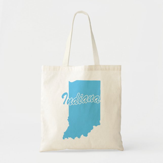 Bolsa Tote Estado De Forma Indiana (Frente)