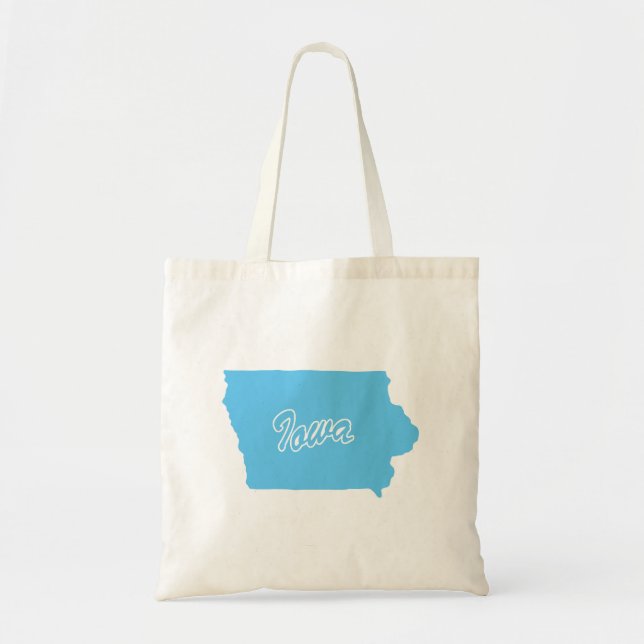 Bolsa Tote Estado De Iowa (Frente)