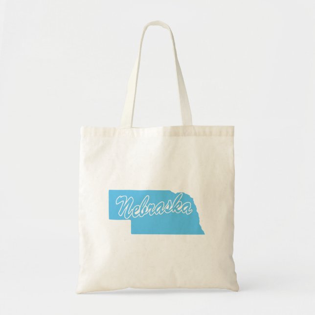 Bolsa Tote Estado de Nebraska (Frente)