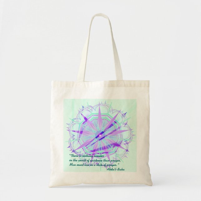 Bolsa Tote Estado de oração (Frente)